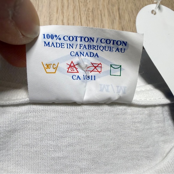 Vintage Umbro Vancouver Whitecaps Short Sleeve T-Shirt Mens Medium White Blue - Picture 6 of 9